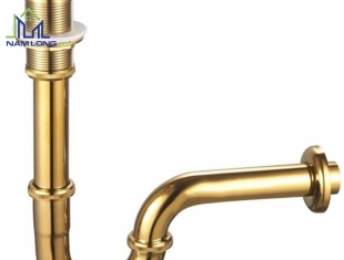 Bộ xả lavabo vàng CADA CD-XN01A + CD-P01A