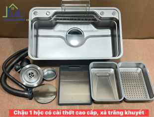 Chậu rửa chén 1 hộc CADA CD 8248 ASL