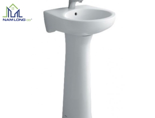 Chậu lavabo treo tường INAX L-282V ( EC/FC ) / L-284VD