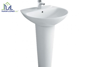 Chậu lavabo treo tường INAX L-285V ( EC/FC ) / L-288VD