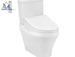 Bàn cầu 2 khối TOTO CS948CDW15 ( nắp rửa điện tử WHASLET )