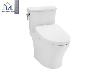 Bàn cầu 2 khối TOTO CS986CGW12 (nắp rửa điện tử WASHLET)