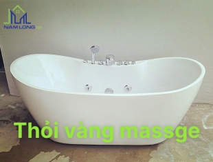 Bồn tắm massage thủy lực oval CADA CD 8801MS