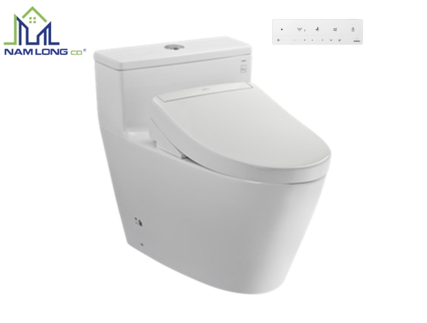 Bàn cầu 1 khối TOTO MS625CDW25 ( nắp rửa điện tử WHASLET )