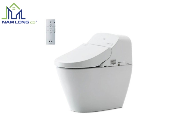 Bàn cầu 1 khối TOTO C971#XW TCF9433ANW1 ( nắp rửa điện tử WHASLET )